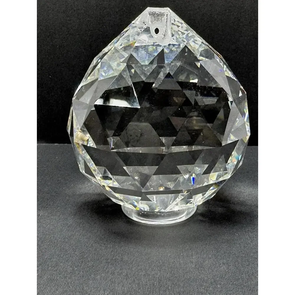 Crystal Prism Ball Chandelier Hanging Pendant Light Window Sun Catcher Christmas
